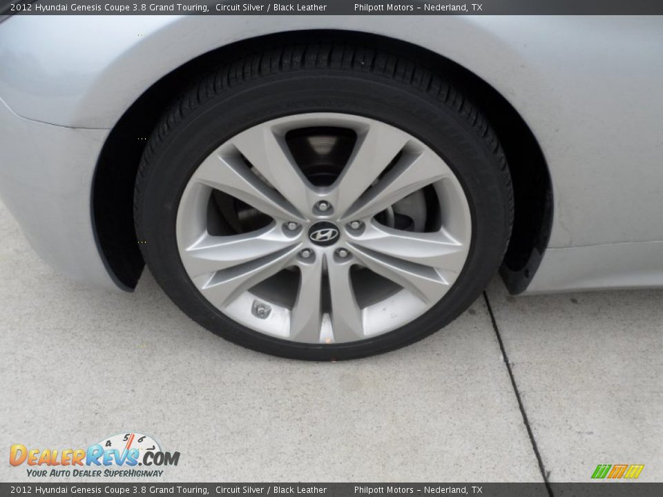 2012 Hyundai Genesis Coupe 3.8 Grand Touring Wheel Photo #11
