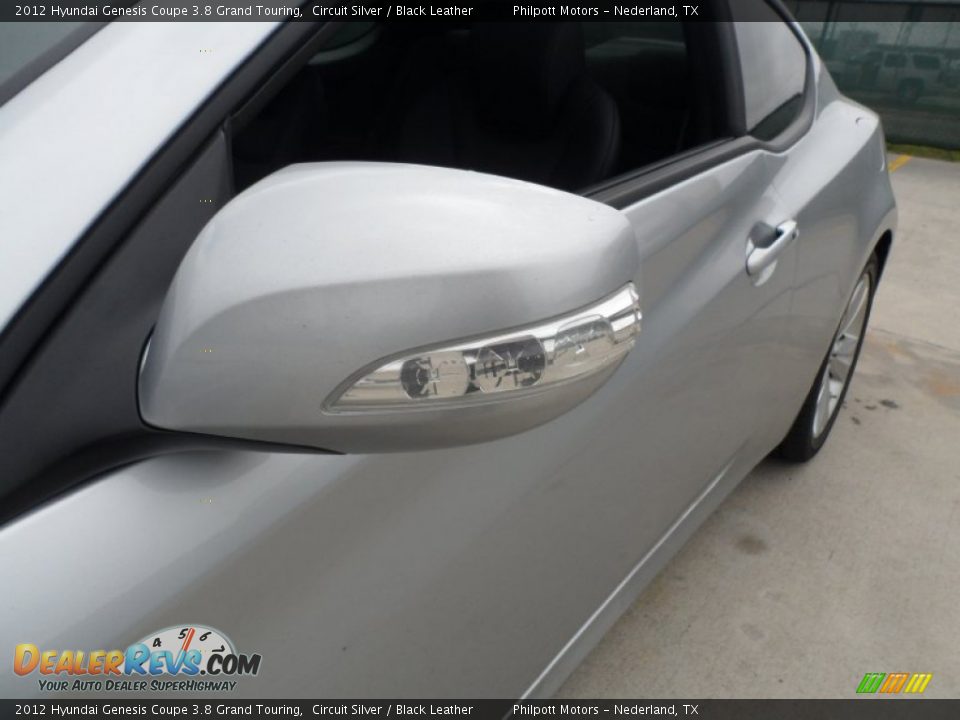 2012 Hyundai Genesis Coupe 3.8 Grand Touring Circuit Silver / Black Leather Photo #12