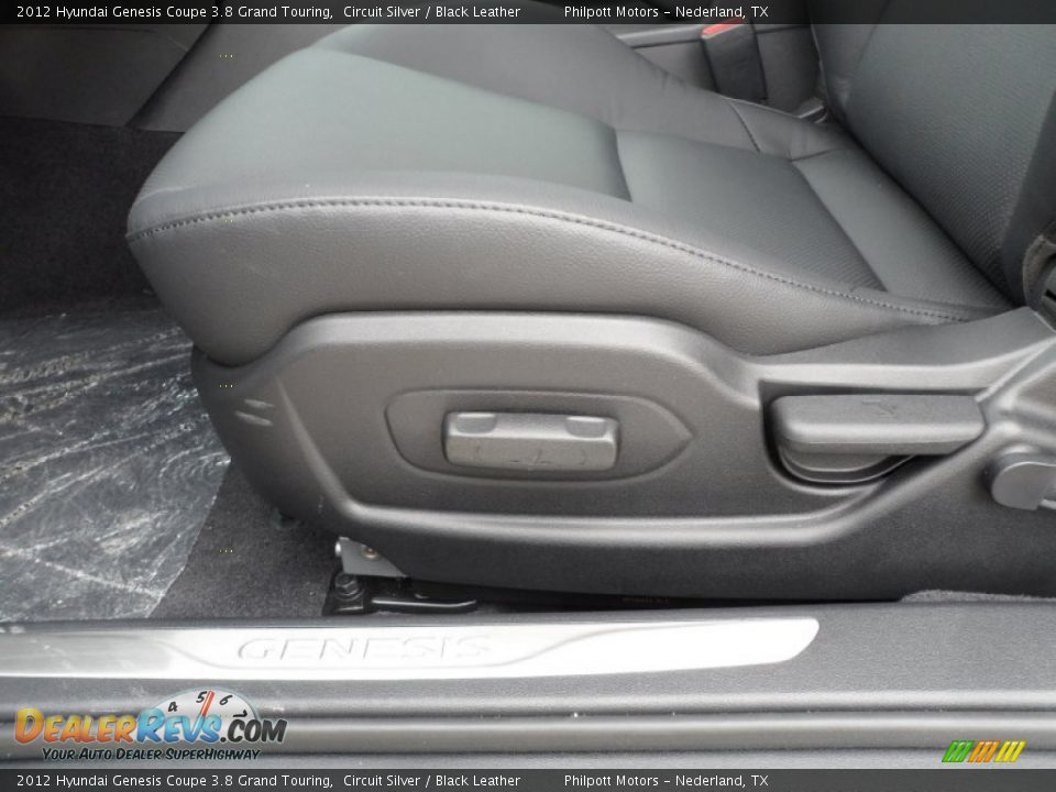 Front Seat of 2012 Hyundai Genesis Coupe 3.8 Grand Touring Photo #23
