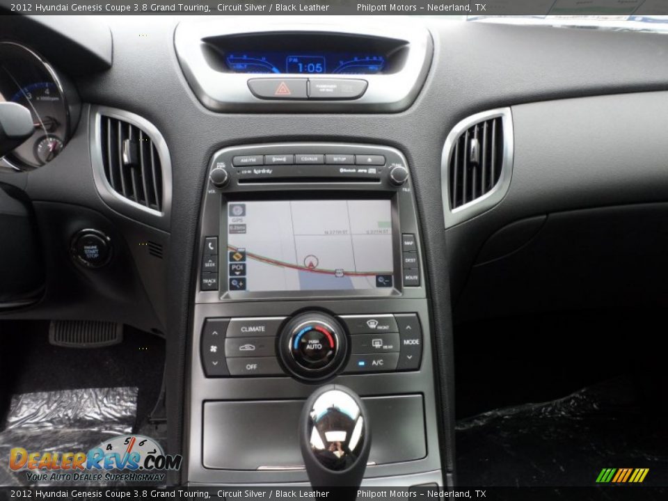Controls of 2012 Hyundai Genesis Coupe 3.8 Grand Touring Photo #26