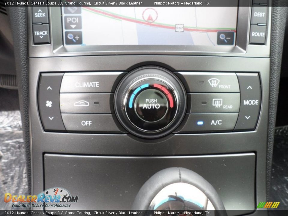 Controls of 2012 Hyundai Genesis Coupe 3.8 Grand Touring Photo #29