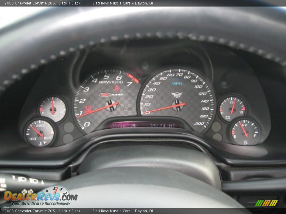 2003 Chevrolet Corvette Z06 Gauges Photo #32