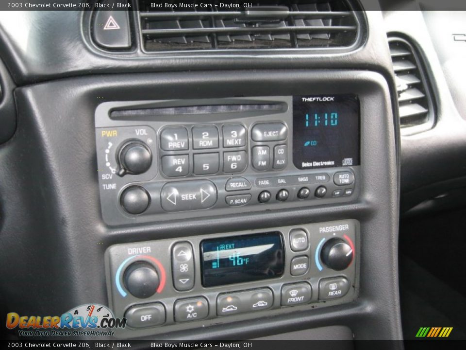 Audio System of 2003 Chevrolet Corvette Z06 Photo #35