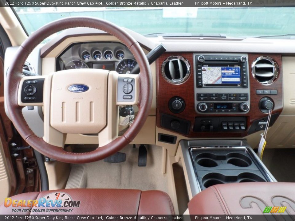 Dashboard of 2012 Ford F250 Super Duty King Ranch Crew Cab 4x4 Photo #30