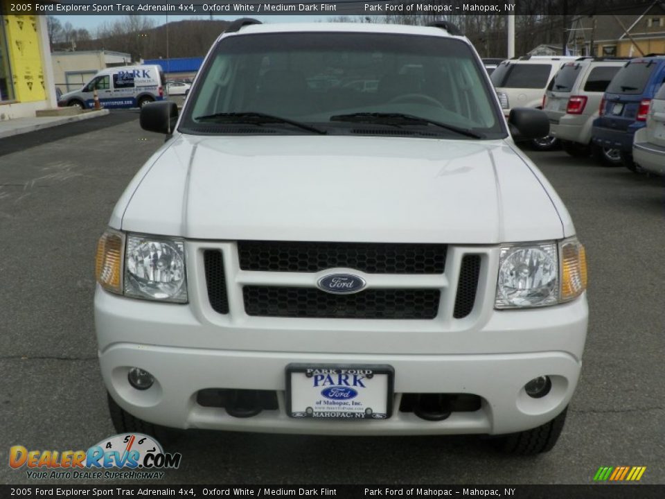 2005 Ford Explorer Sport Trac Adrenalin 4x4 Oxford White / Medium Dark Flint Photo #19