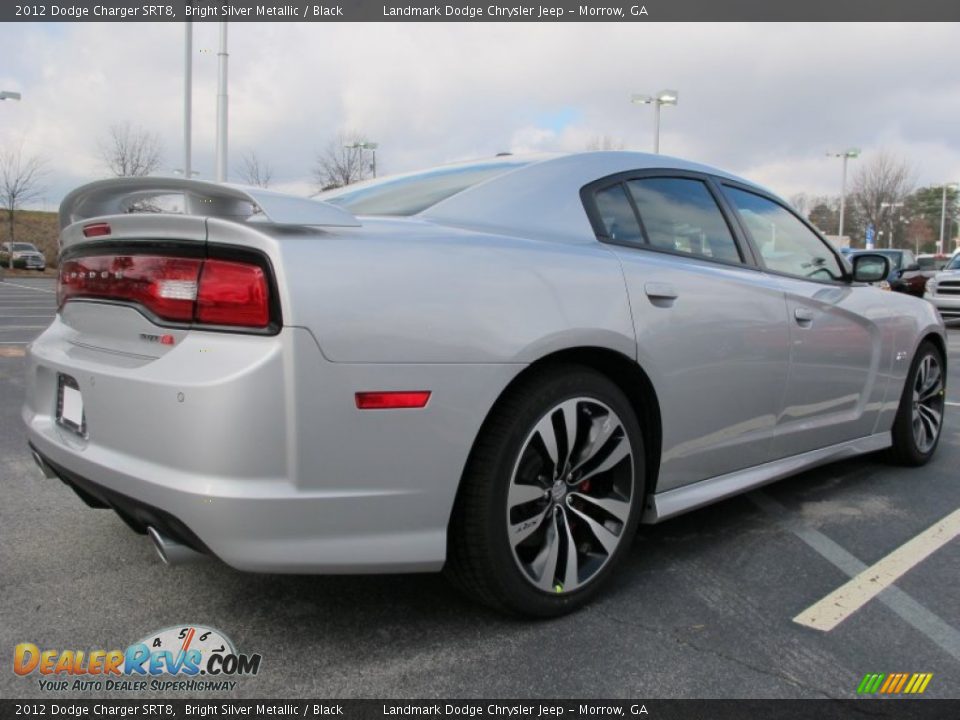 Bright Silver Metallic 2012 Dodge Charger SRT8 Photo #3