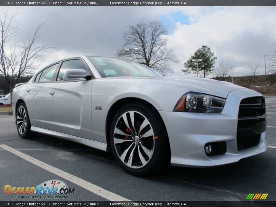 Front 3/4 View of 2012 Dodge Charger SRT8 Photo #4