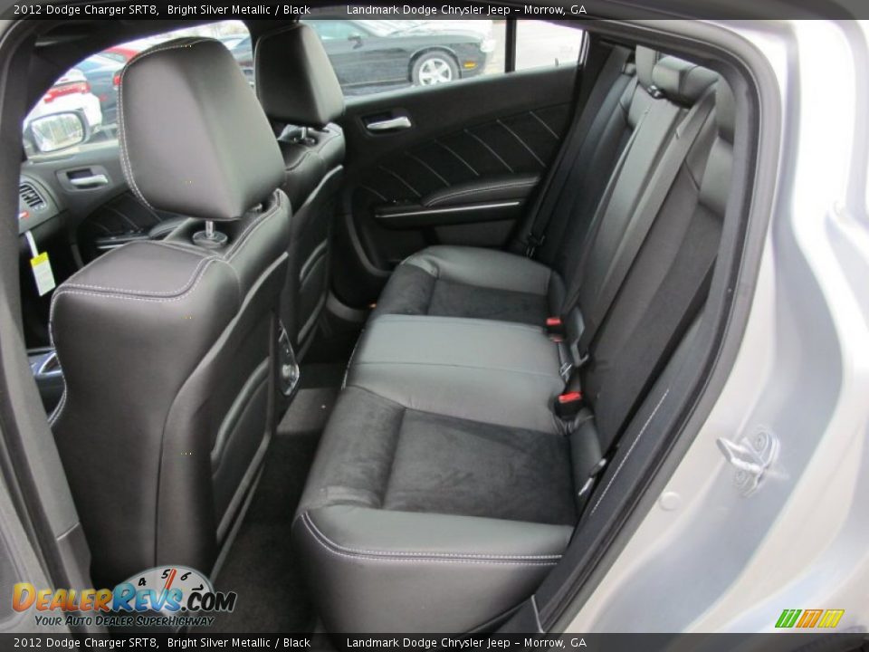 Black Interior - 2012 Dodge Charger SRT8 Photo #8