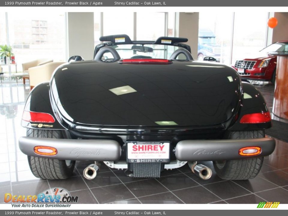 1999 Plymouth Prowler Roadster Prowler Black / Agate Photo #6