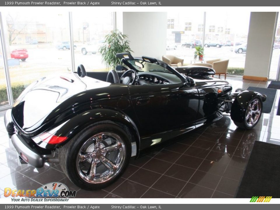 1999 Plymouth Prowler Roadster Prowler Black / Agate Photo #7