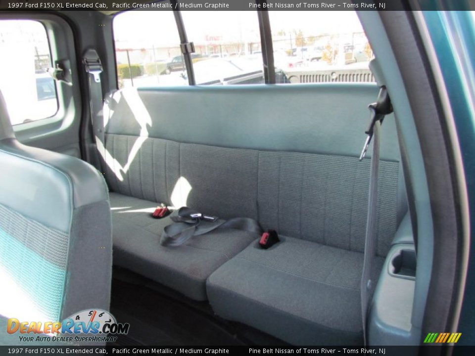 Rear Seat of 1997 Ford F150 XL Extended Cab Photo #10