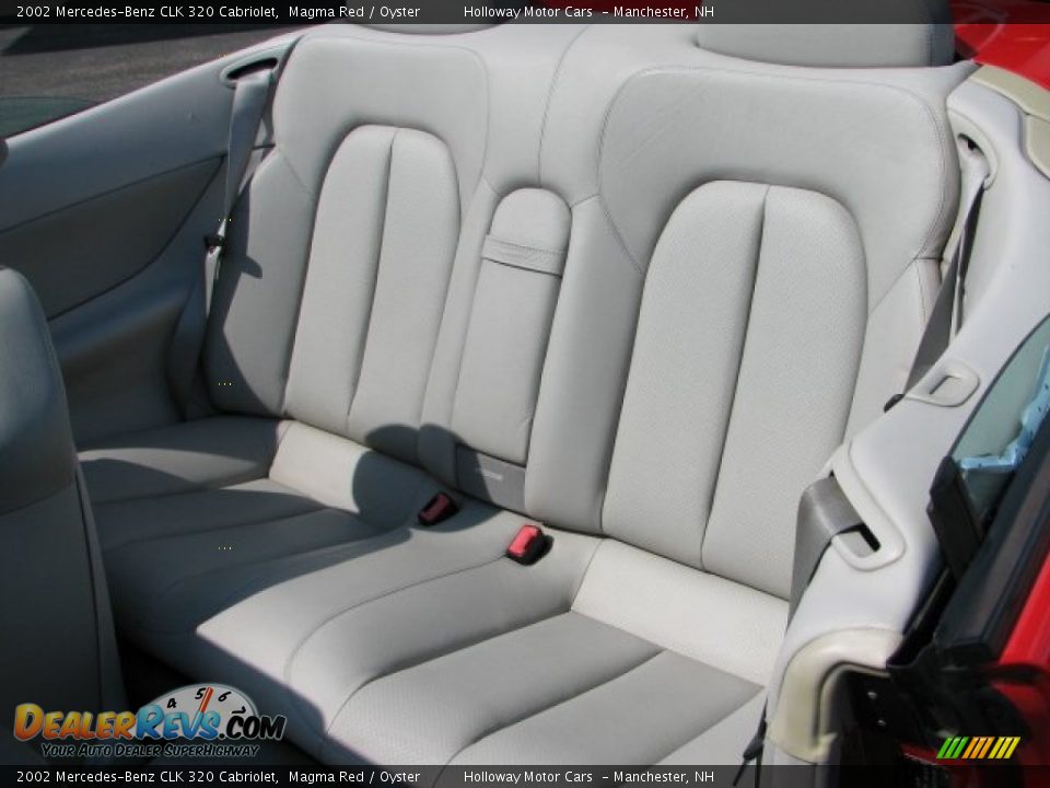 2002 Mercedes-Benz CLK 320 Cabriolet Magma Red / Oyster Photo #6