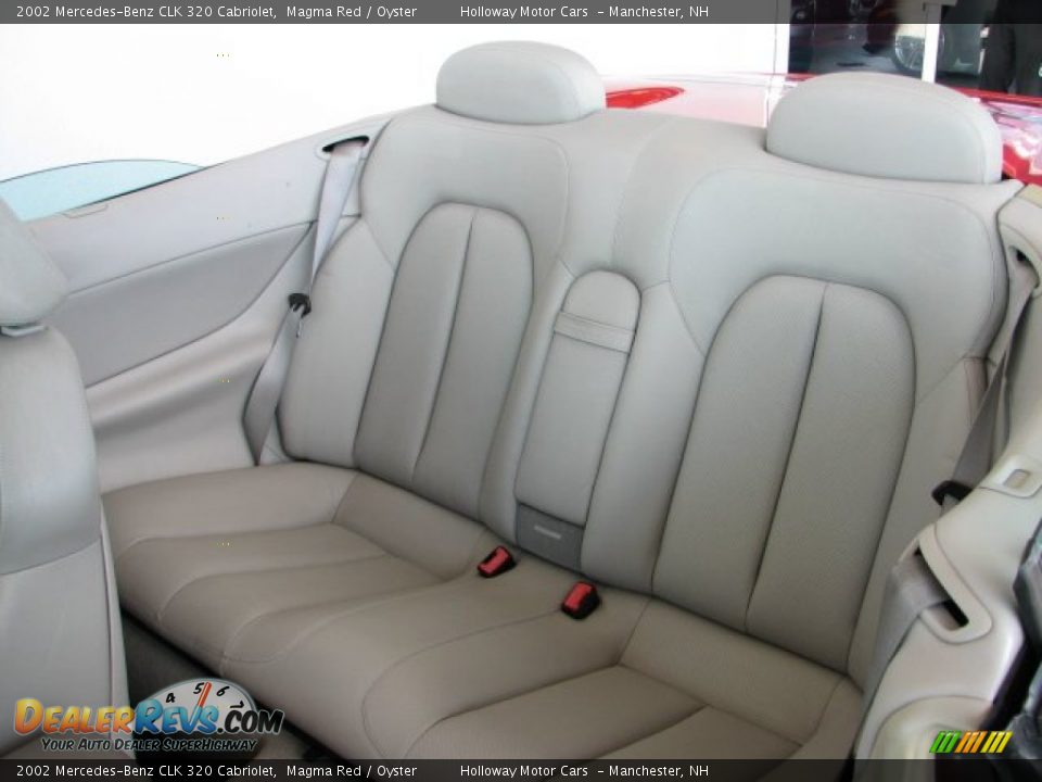 2002 Mercedes-Benz CLK 320 Cabriolet Magma Red / Oyster Photo #7