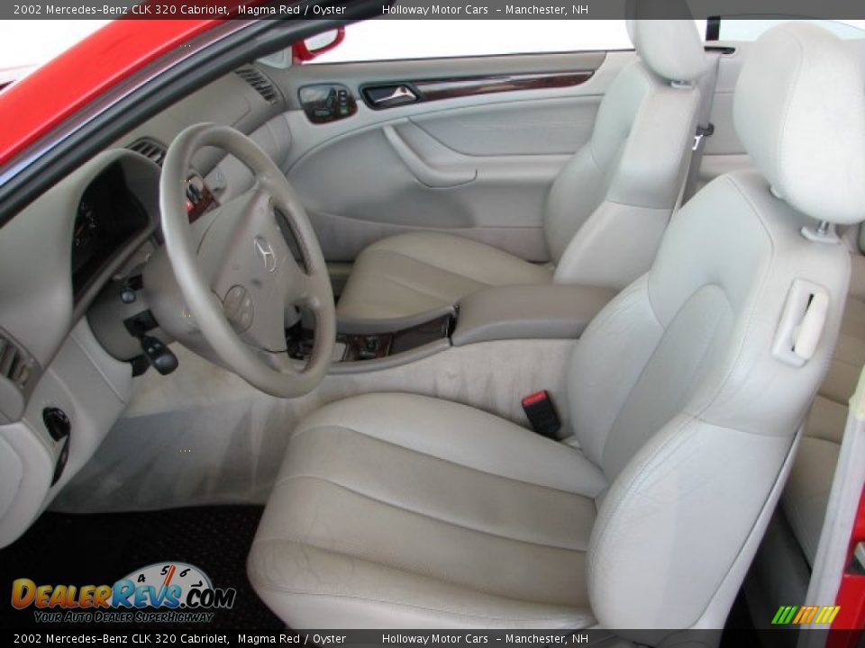 2002 Mercedes-Benz CLK 320 Cabriolet Magma Red / Oyster Photo #9