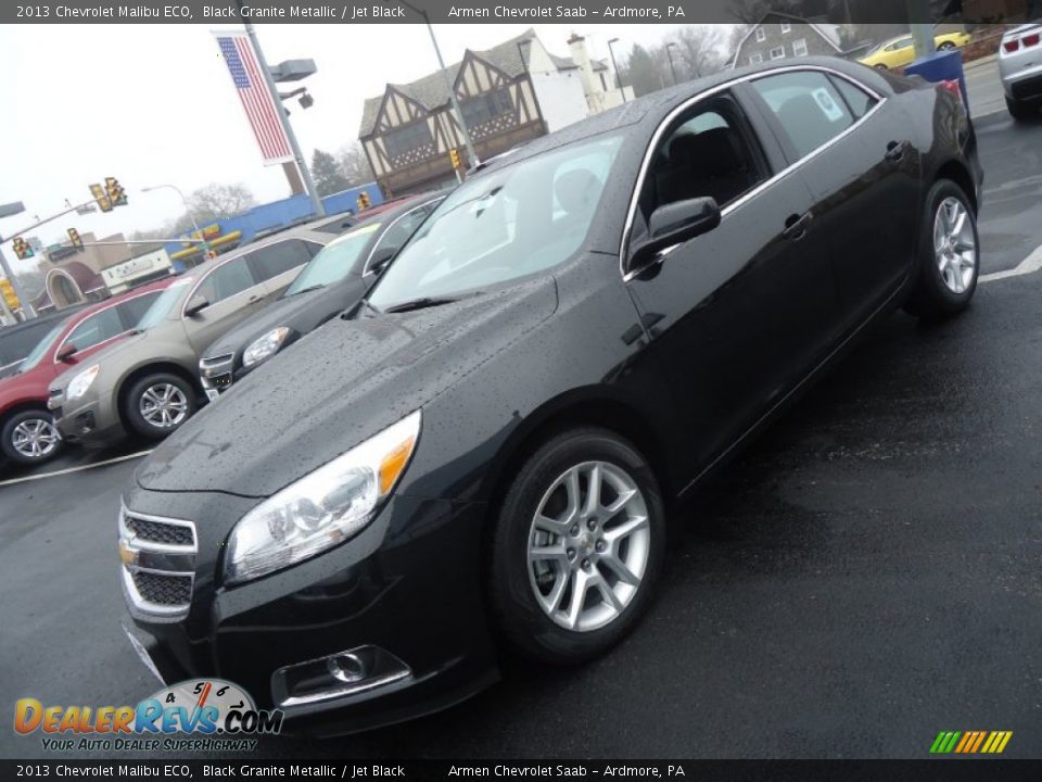 2013 Chevrolet Malibu ECO Black Granite Metallic / Jet Black Photo #1