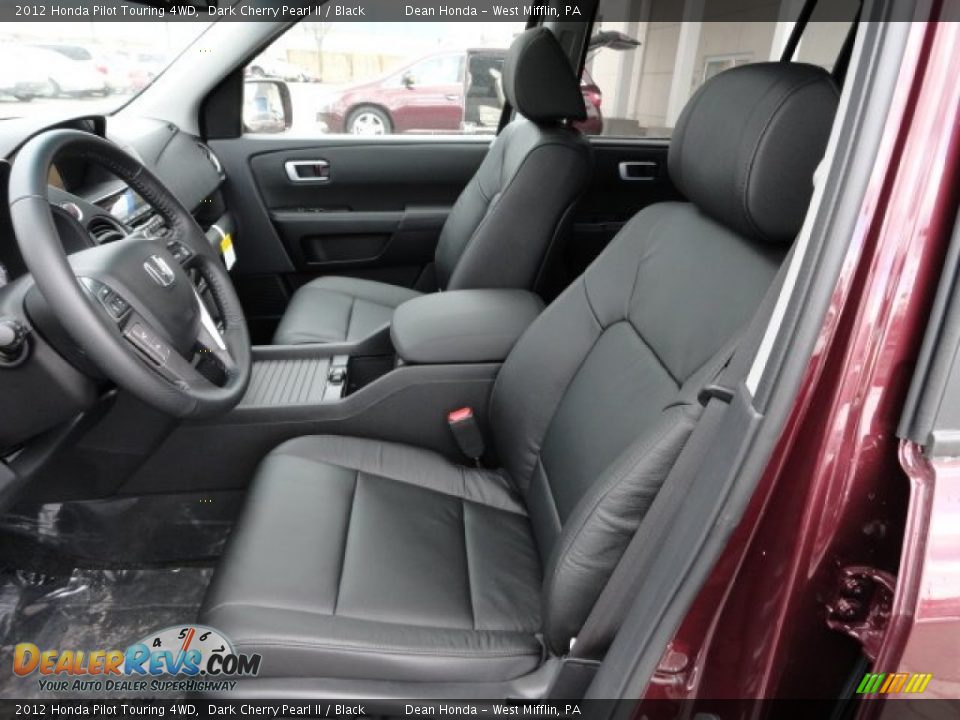 Front Seat of 2012 Honda Pilot Touring 4WD Photo #10