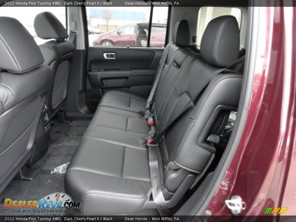 Rear Seat of 2012 Honda Pilot Touring 4WD Photo #11