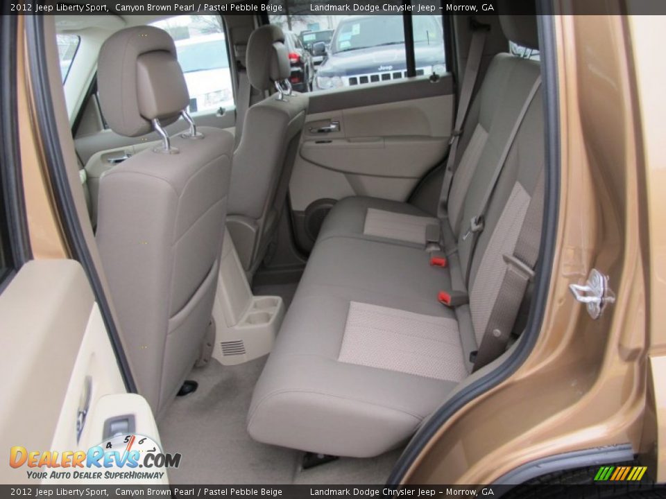 Rear Seat of 2012 Jeep Liberty Sport Photo #7