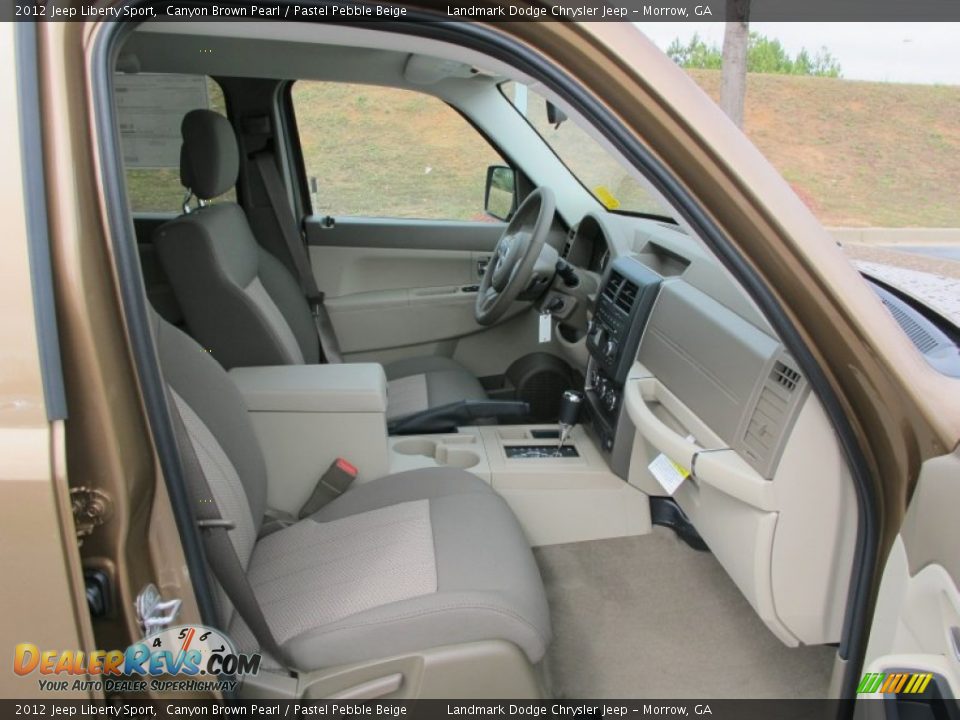 2012 Jeep Liberty Sport Canyon Brown Pearl / Pastel Pebble Beige Photo #10