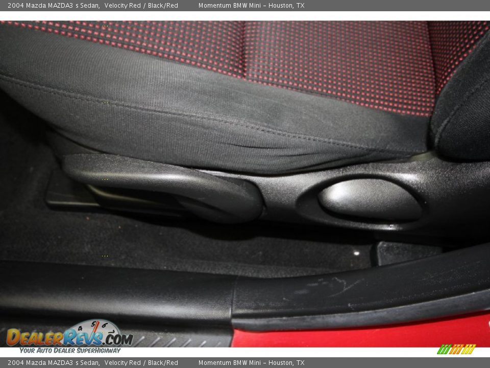 2004 Mazda MAZDA3 s Sedan Velocity Red / Black/Red Photo #16