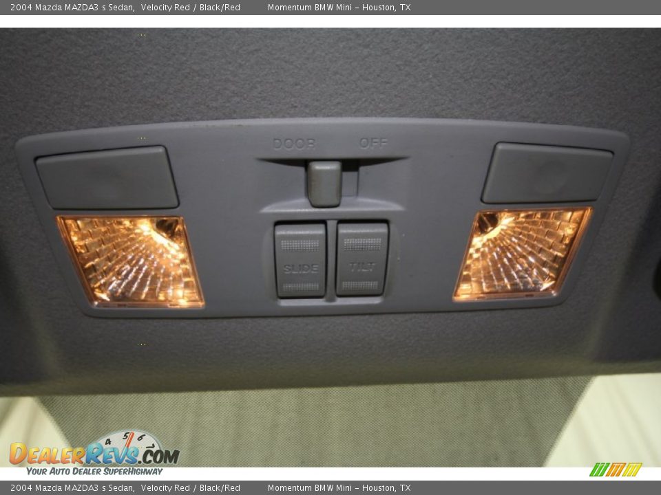 2004 Mazda MAZDA3 s Sedan Velocity Red / Black/Red Photo #18