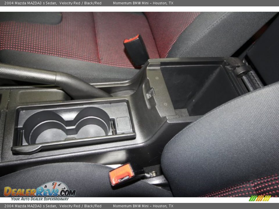 2004 Mazda MAZDA3 s Sedan Velocity Red / Black/Red Photo #23