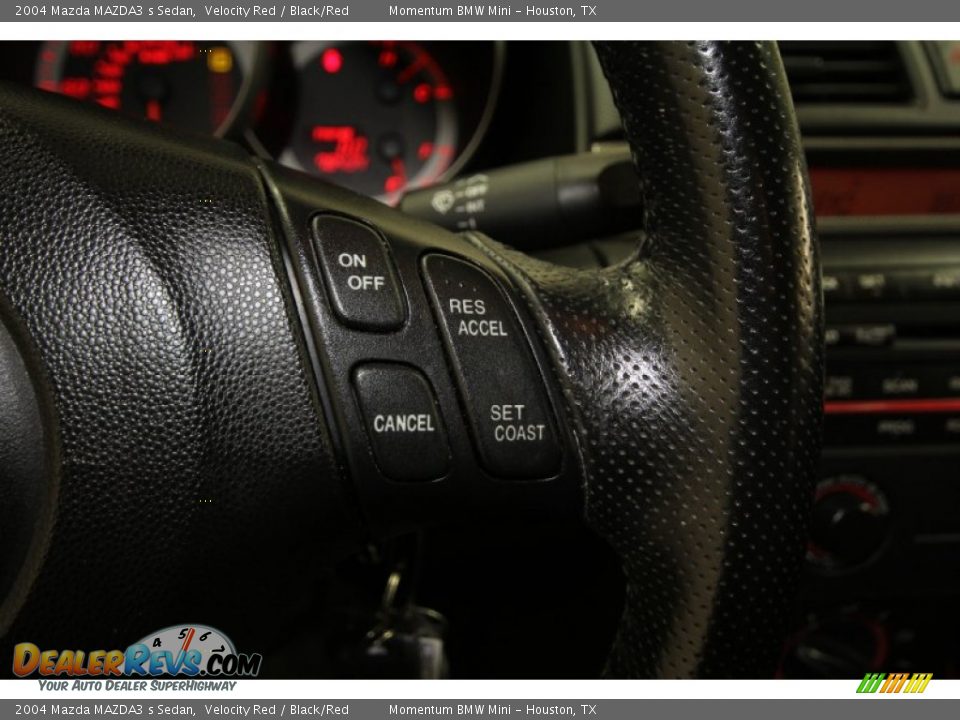 2004 Mazda MAZDA3 s Sedan Velocity Red / Black/Red Photo #24
