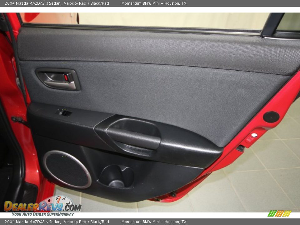 2004 Mazda MAZDA3 s Sedan Velocity Red / Black/Red Photo #32