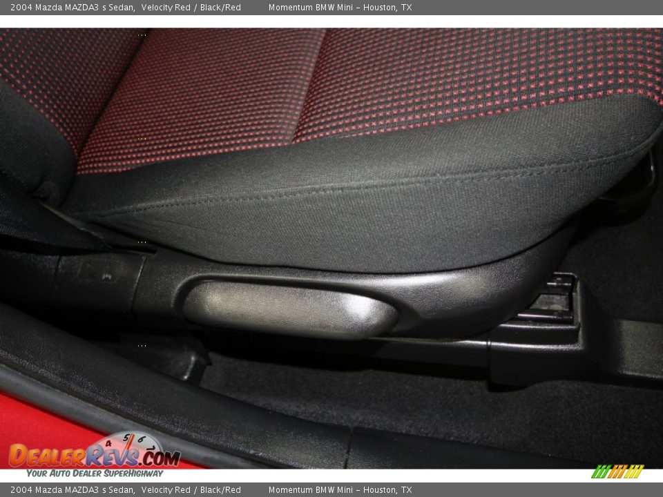 2004 Mazda MAZDA3 s Sedan Velocity Red / Black/Red Photo #35