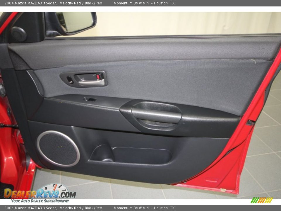 2004 Mazda MAZDA3 s Sedan Velocity Red / Black/Red Photo #36