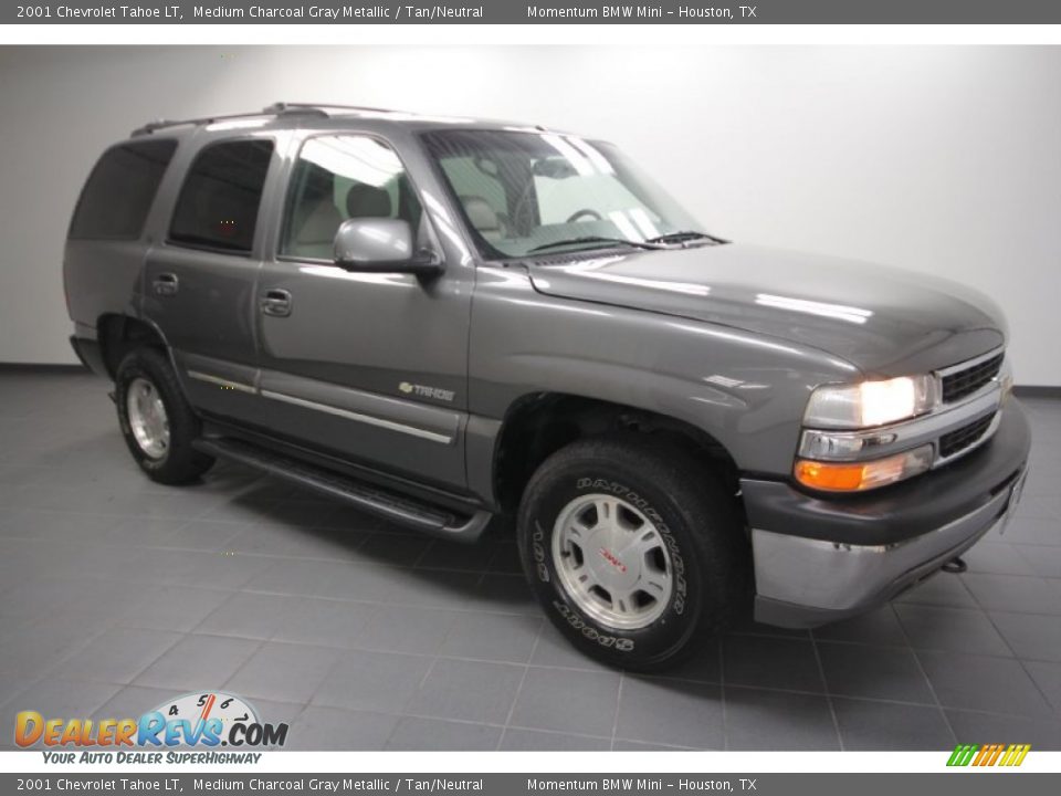 2001 Chevrolet Tahoe LT Medium Charcoal Gray Metallic / Tan/Neutral Photo #1