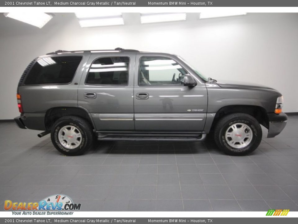 2001 Chevrolet Tahoe LT Medium Charcoal Gray Metallic / Tan/Neutral Photo #7
