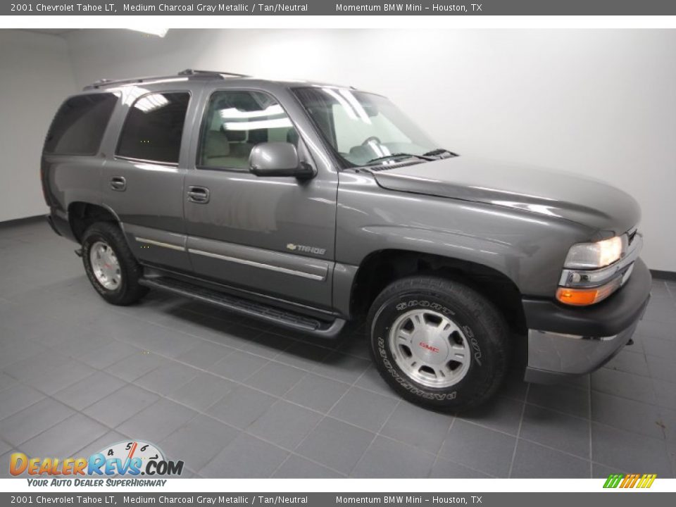 2001 Chevrolet Tahoe LT Medium Charcoal Gray Metallic / Tan/Neutral Photo #8