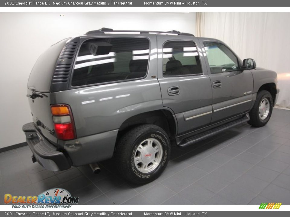 2001 Chevrolet Tahoe LT Medium Charcoal Gray Metallic / Tan/Neutral Photo #13