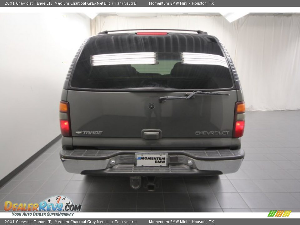 2001 Chevrolet Tahoe LT Medium Charcoal Gray Metallic / Tan/Neutral Photo #14