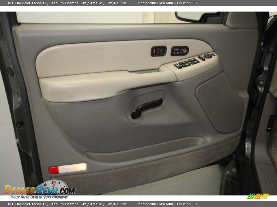 2001 Chevrolet Tahoe LT Medium Charcoal Gray Metallic / Tan/Neutral Photo #18