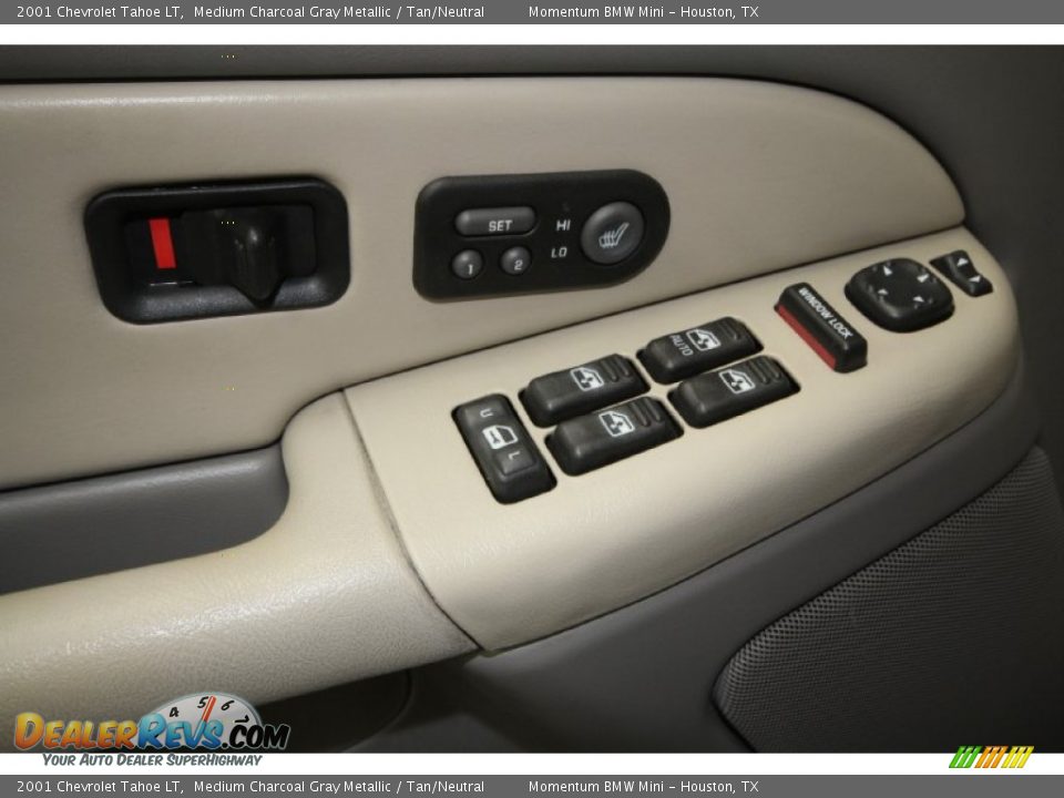2001 Chevrolet Tahoe LT Medium Charcoal Gray Metallic / Tan/Neutral Photo #20