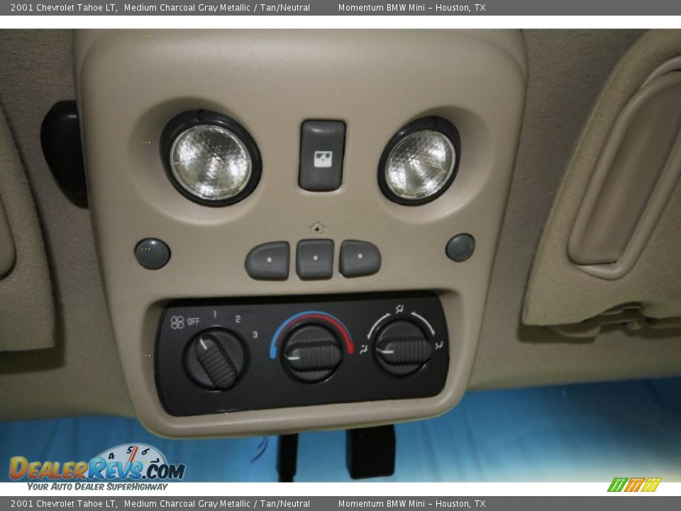 2001 Chevrolet Tahoe LT Medium Charcoal Gray Metallic / Tan/Neutral Photo #23