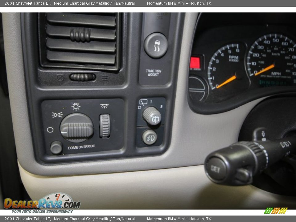 2001 Chevrolet Tahoe LT Medium Charcoal Gray Metallic / Tan/Neutral Photo #29