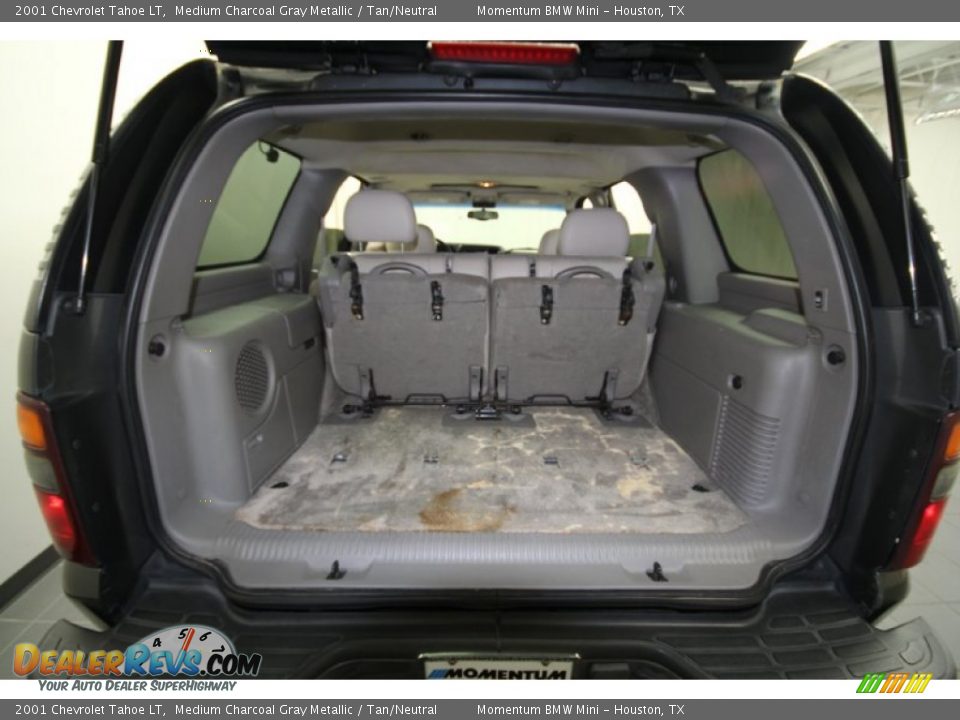 2001 Chevrolet Tahoe LT Medium Charcoal Gray Metallic / Tan/Neutral Photo #34