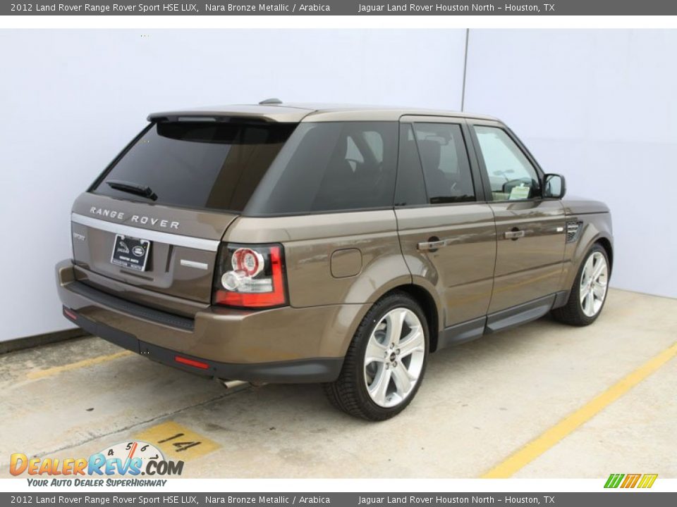 2012 Land Rover Range Rover Sport HSE LUX Nara Bronze Metallic / Arabica Photo #3