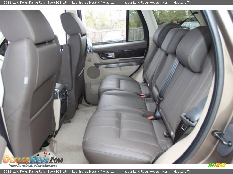 Rear Seat of 2012 Land Rover Range Rover Sport HSE LUX Photo #6