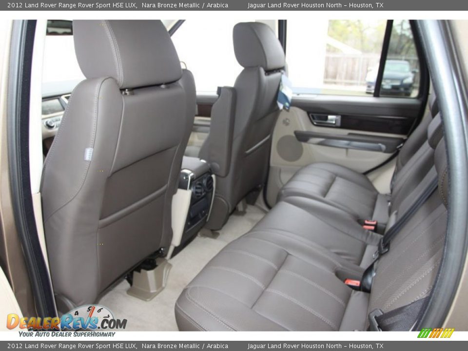 Rear Seat of 2012 Land Rover Range Rover Sport HSE LUX Photo #14