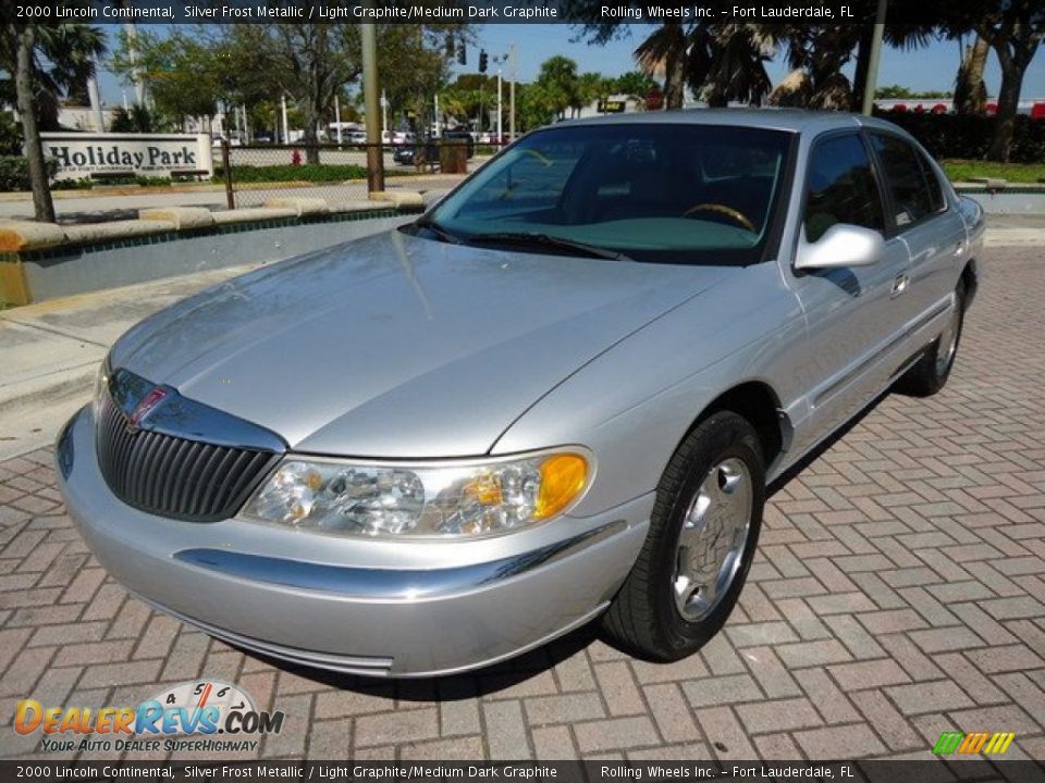 2000 Lincoln Continental Silver Frost Metallic / Light Graphite/Medium Dark Graphite Photo #1