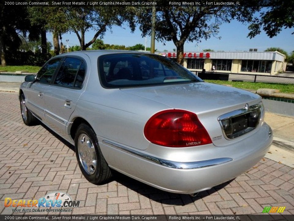 2000 Lincoln Continental Silver Frost Metallic / Light Graphite/Medium Dark Graphite Photo #5