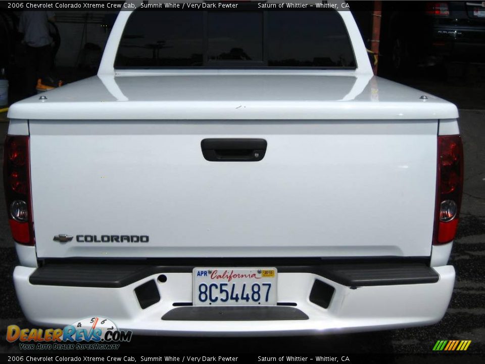 2006 Chevrolet Colorado Xtreme Crew Cab Summit White / Very Dark Pewter Photo #6