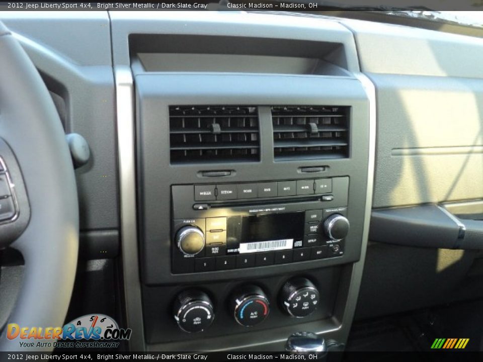 2012 Jeep Liberty Sport 4x4 Bright Silver Metallic / Dark Slate Gray Photo #9