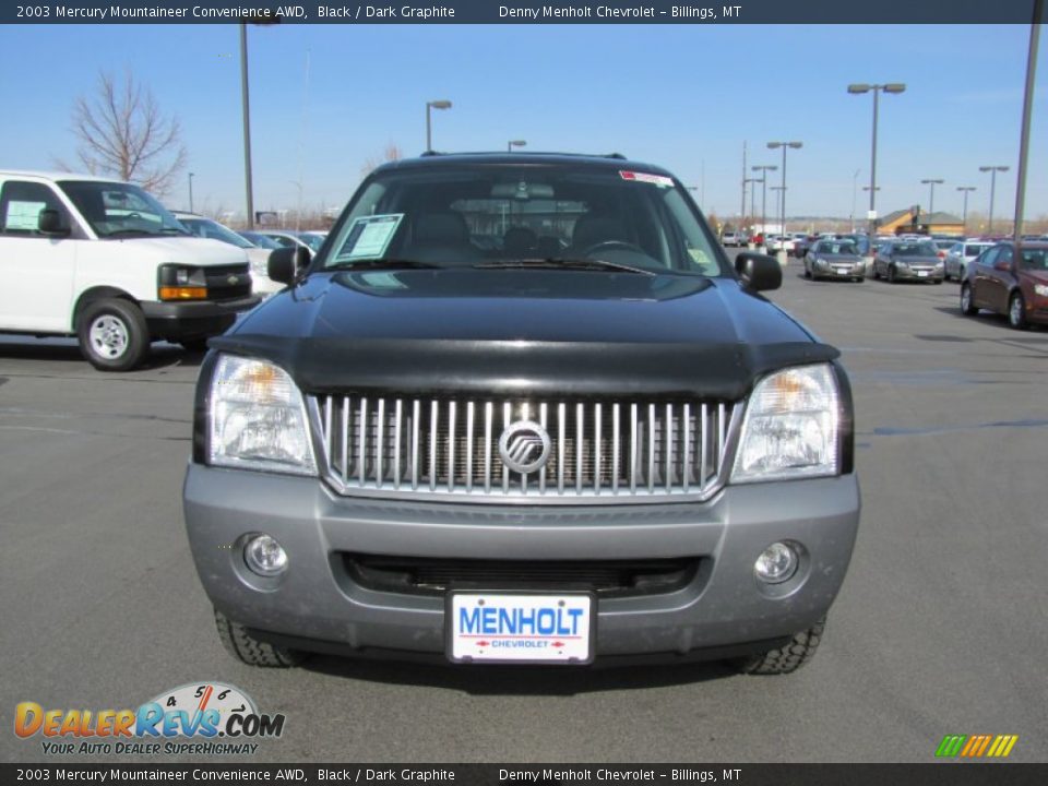 2003 Mercury Mountaineer Convenience AWD Black / Dark Graphite Photo #2