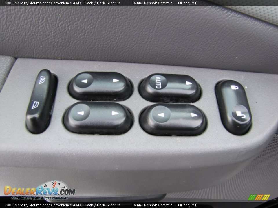 2003 Mercury Mountaineer Convenience AWD Black / Dark Graphite Photo #14