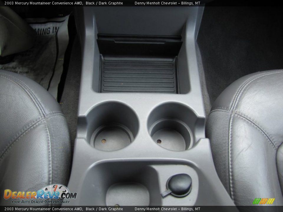 2003 Mercury Mountaineer Convenience AWD Black / Dark Graphite Photo #20